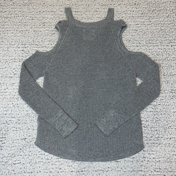 Hollister Cold Shoulder Knit Sweater, Size S - Picture 2 of 4